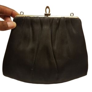 Harry Levine | Vintage Black Evening Clutch Bag (One Size)